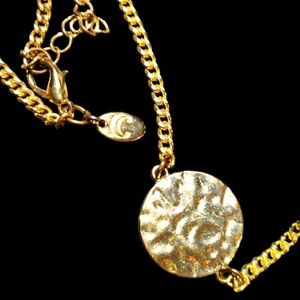 Charming Charlie Long Gold and Silver Plated Sparkle Necklace and Belt LNWOT